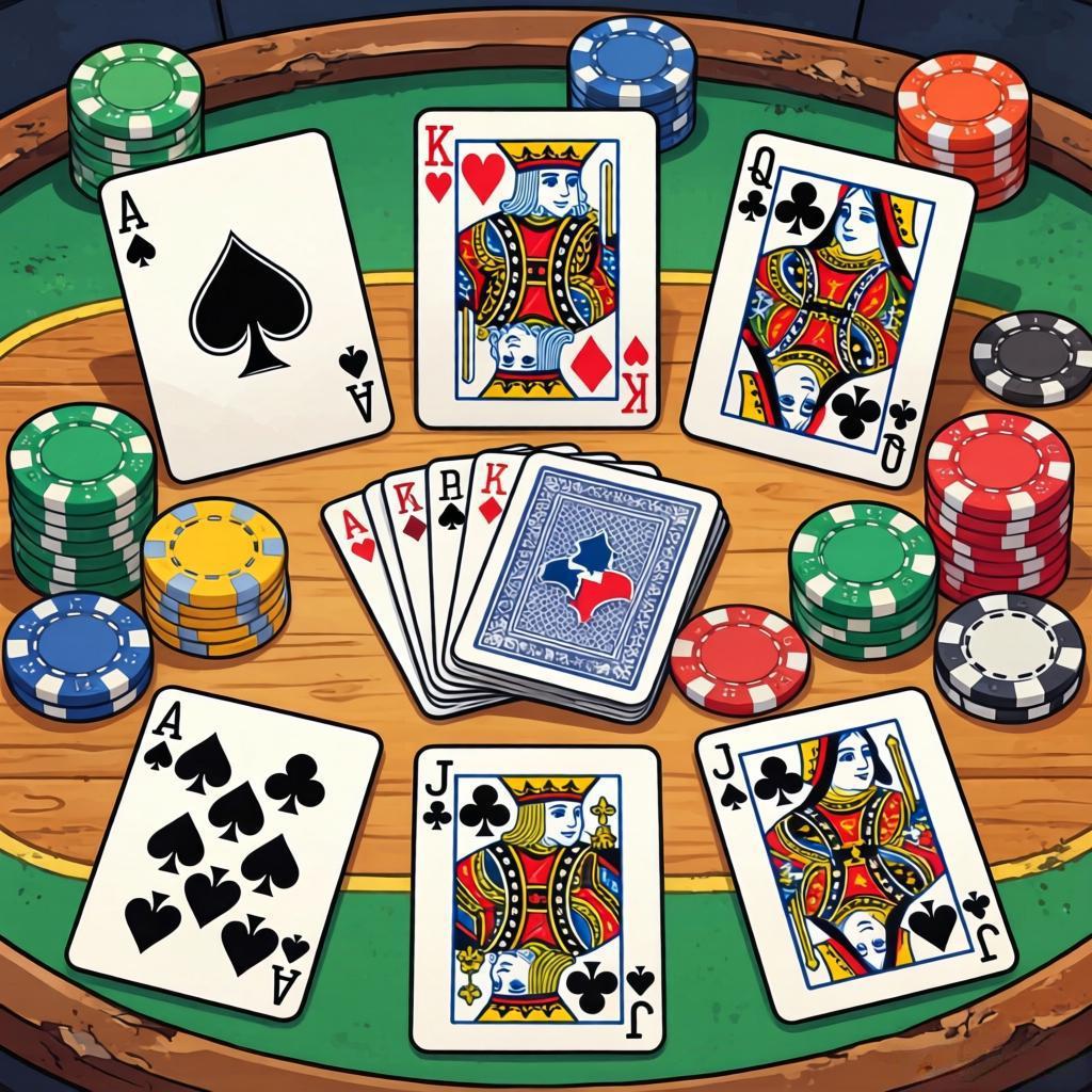 德州扑克竞技体验界面